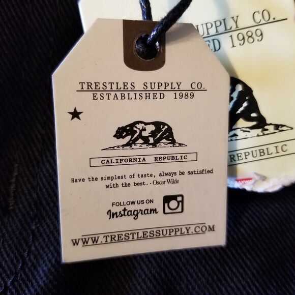 Trestles Men's Size 34 Black Paisley Patchwork Distressed Skinny Jeans - Picture 7 of 12